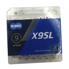 KMC цепь X9SL - speed 9, Links 116_Silver