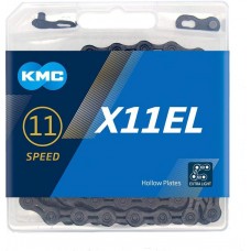 KMC цепь X11EL - speed 11, Links 118_Silver